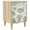 vidaXL Noćni ormar GOTHA Hrast sonoma 36 x 33 x 50 cm