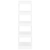 vidaXL Ormarić za knjige / sobna pregrada bijeli 40 x 30 x 135 cm