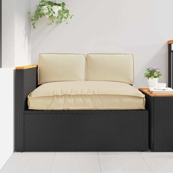 vidaXL Set jastučića 3 pcs Bež Oxford tkanina