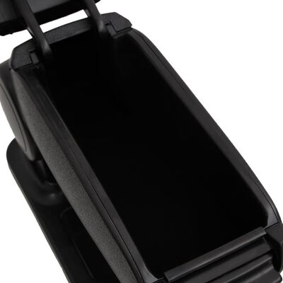 vidaXL Naslon za ruke za automobil crni 14x33x(30-45,5) cm ABS