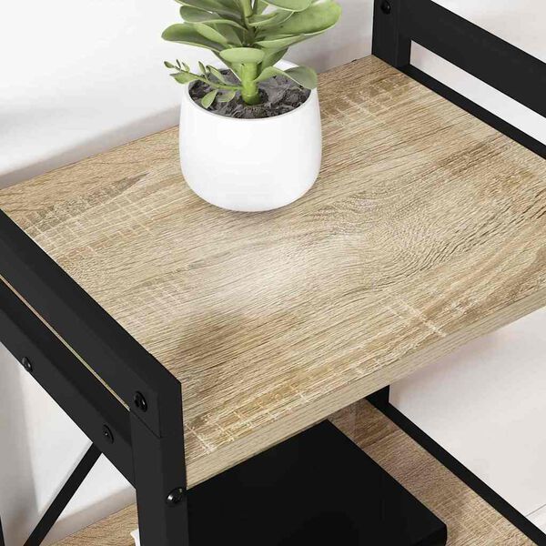 vidaXL Polica Sonoma hrast 40 x 30 x 50 cm Konstruirano drvo