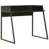 vidaXL Radni stol crni 90 x 60 x 88 cm
