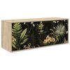 vidaXL TV ormar za montažu na zid RHENEN 102 x 33 x 40 cm Hrast sonoma