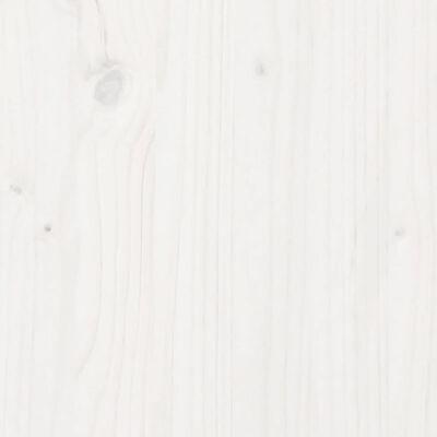 vidaXL Stol za sadnju s policama bijeli 108x45x86,5 cm od borovine