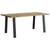 vidaXL Blagovaonski stol 150 x 90 x 75 cm od masivnog bagremovog drva
