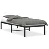 vidaXL Metalni okvir za krevet crni 80x200 cm