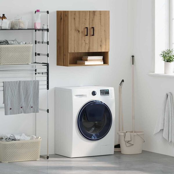 vidaXL Ormar za Zid hrast artisan 60 x 31 x 70 cm Konstruirano drvo