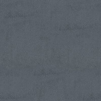 vidaXL Tabure za pohranu tamnosivi 45 x 45 x 49 cm baršunasti