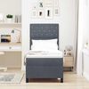 vidaXL Krevet s opruga kutije s madracem Tamno siva 80 x 200 cm Bar&scaron;un