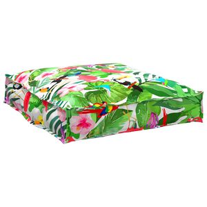 vidaXL Jastuk Cvjetni &Scaron;areni 70 x 70 x 12 cm Oxford tkanina