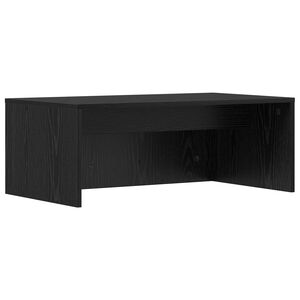vidaXL Stol za zid Crni hrast Konstruirano drvo 80 x 45 x 30 cm