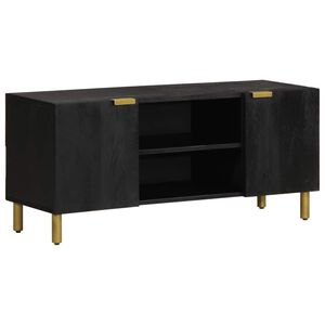 vidaXL TV ormarić crni 105 x 33 x 46 cm konstruirano drvo