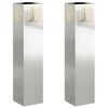 vidaXL Solarna LED svjetlost za stazu 2 kom. Topla bijela