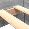 vidaXL Okvir za krevet boja hrasta 100x200 cm od konstruiranog drva