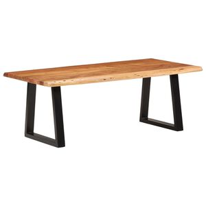 vidaXL Stolić za kavu 110 x 55 x 40 cm od masivnog bagremovog drva