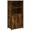 vidaXL Visoka komoda boja hrasta 62 x 36 x 121,5 cm konstruirano drvo