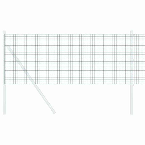 vidaXL Zavarena žičana ograda Zelena 0.5 x 50 m