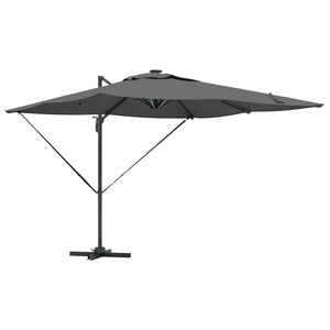 vidaXL Suncobran Antracit 286 x 284 x 270 cm Aluminij i poliester