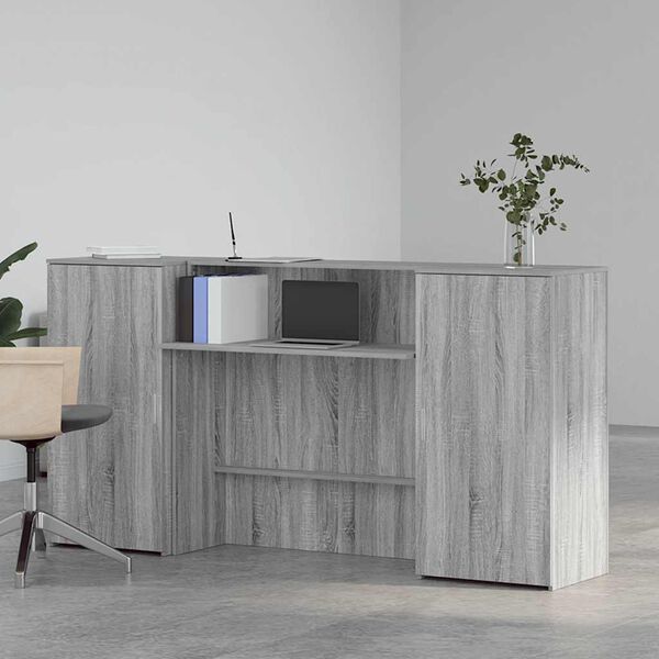 vidaXL Recepcijski stol 200x50x103,5 cm od konstruiranog drva