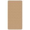 vidaXL Ukrasni tepih od jute s podlogom od lateksa 80x160 cm prirodni