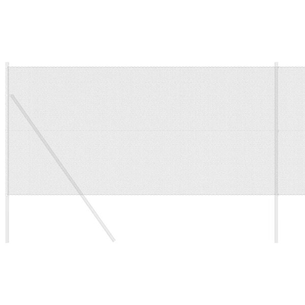 vidaXL Heksagonalna ograda Siva 1 x 50 m PVC