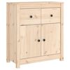 vidaXL Komoda 70 x 35 x 80 cm od masivne borovine