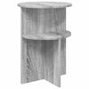 vidaXL Bocni stol Siva sonoma &Oslash; 39,5 x 55 cm Konstruirano drvo