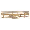 vidaXL Set vanjskih sofa 6 pcs Bijela 79 x 79 x 37 cm
