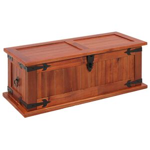 vidaXL &Scaron;krinja za pohranu 60 x 25 x 22 cm masivno bagremovo drvo