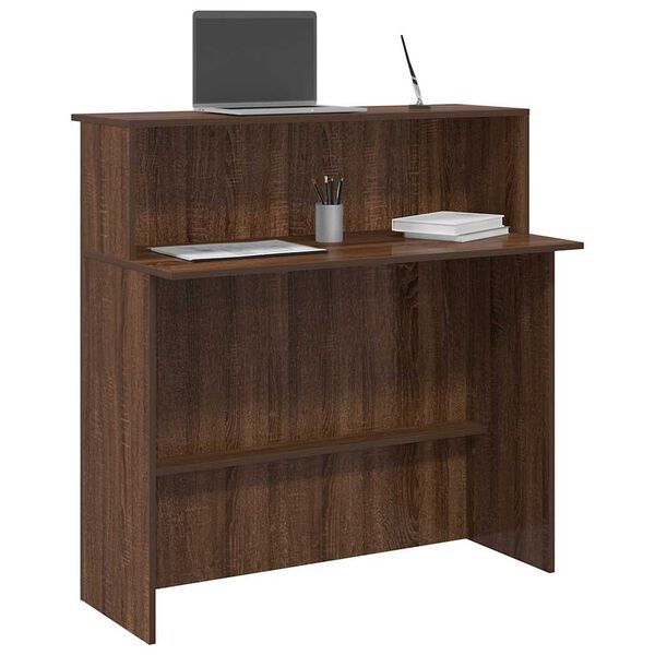 vidaXL Recepcijski stol 100x50x103,5 cm od konstruiranog drva