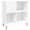 vidaXL Ormarić za ploče bijeli 84,5 x 38 x 89 cm od konstruiranog drva