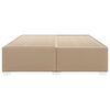 vidaXL Okvir za krevet boja cappuccina 180x200 cm od umjetne kože