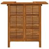 vidaXL Barski stol od masivnog bagremovog drva 110 x 50 x 105 cm