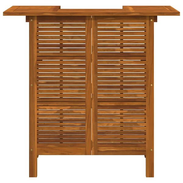 vidaXL Barski stol od masivnog bagremovog drva 110 x 50 x 105 cm