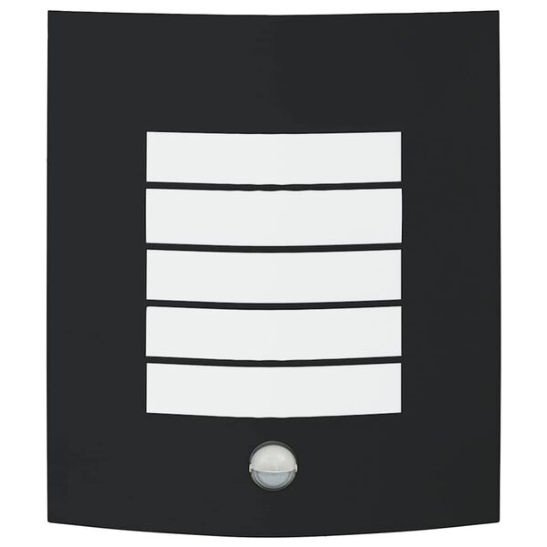 vidaXL Vanjska zidna lampa Crna 23.5 x 9 x 26 cm