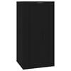 vidaXL Zidni TV ormarić crna 40x34,5x80 cm