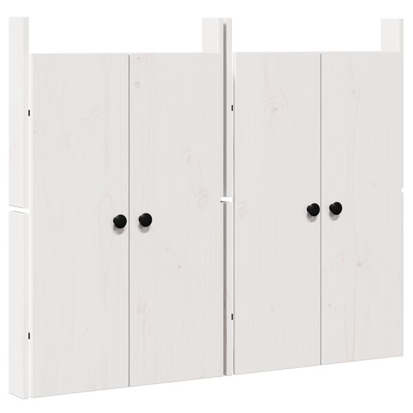 vidaXL Kuhinjska vrata MEPPEL 2 pcs Bijelo 50 x 9 x 82 cm