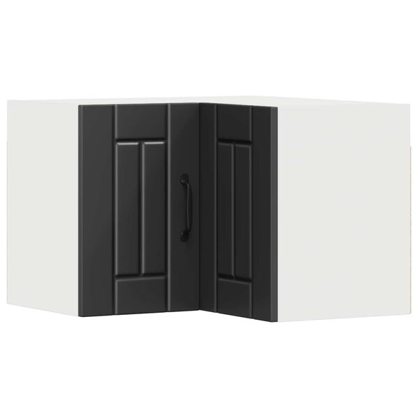 vidaXL Kuhinjski ormarić Crna 57 x 57 x 40 cm Konstruirano drvo