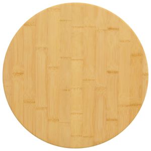 vidaXL Stolna ploča &Oslash;30x1,5 cm od bambusa