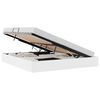 vidaXL Krevet s od storage Čista bijela 183 x 213 cm Umjetna koža