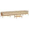 vidaXL 5-dijelna set vrtnih sofa od paleta s jastucima od drva bagrema