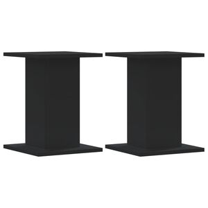 vidaXL Stalci za zvučnike 2 kom crni 30 x 30 x 40 cm konstruirano drvo