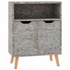 vidaXL Komoda siva boja betona 60 x 30 x 72 cm od konstruiranog drva