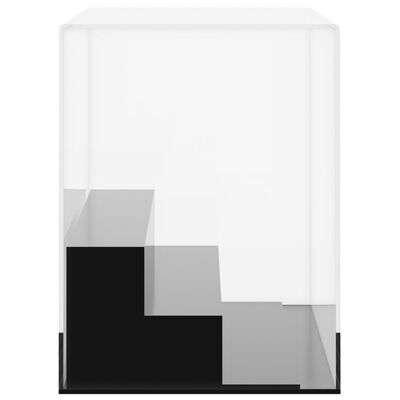 vidaXL Kutija za izlaganje prozirna 25 x 12 x 16 cm akrilna
