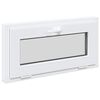 vidaXL Prozor za podrum RISOR 80 x 40 cm PVC i staklo