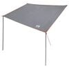 vidaXL Krov za karavan Siva i narančasta 240 x 350 cm taft Vodootporan