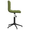 3087669 vidaXL Swivel Dining Chairs 4 pcs Light Green Velvet (334431&times;2)