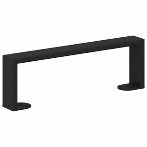 vidaXL Noge namje&scaron;taja 12 kom. Crna 311 x 40,5 x 100 mm Željezo