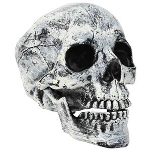 vidaXL Halloween lubanja SPOOKA 2 kom. Bijela 12 x 15 x 17,5 cm