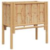 vidaXL Povi&scaron;ena gredica Smeđa 70 x 35 x 70 cm Bambus